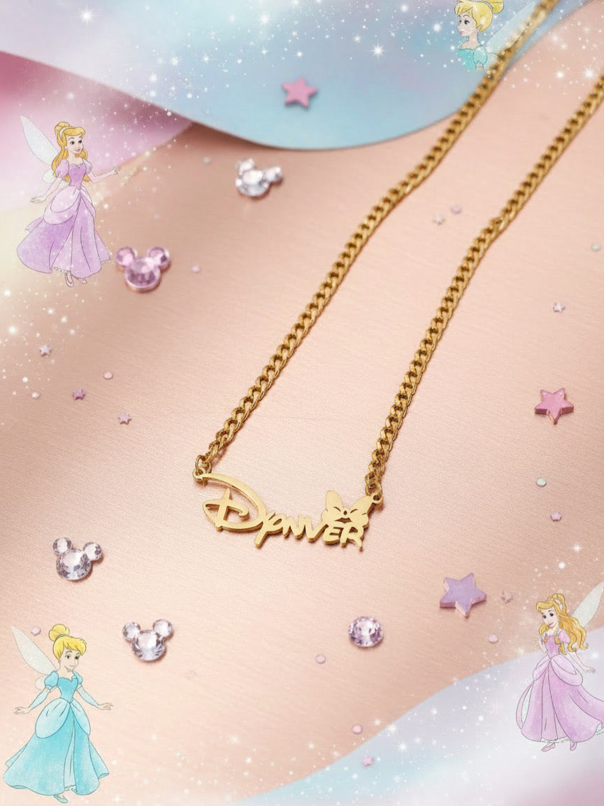 Kids Custom Disney Necklace