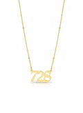 Custom Number Necklace