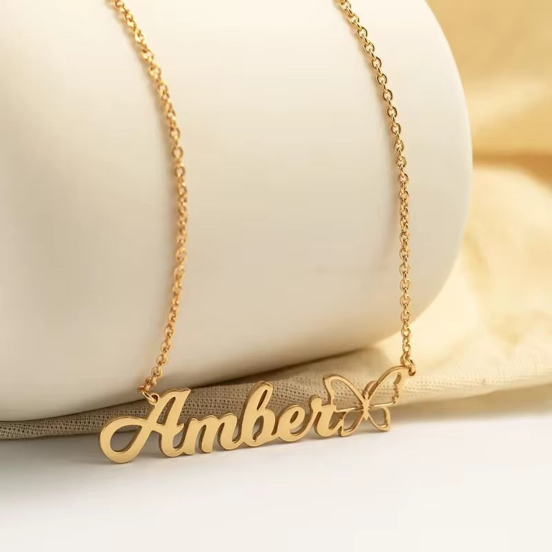 Custom Butterfly Necklace