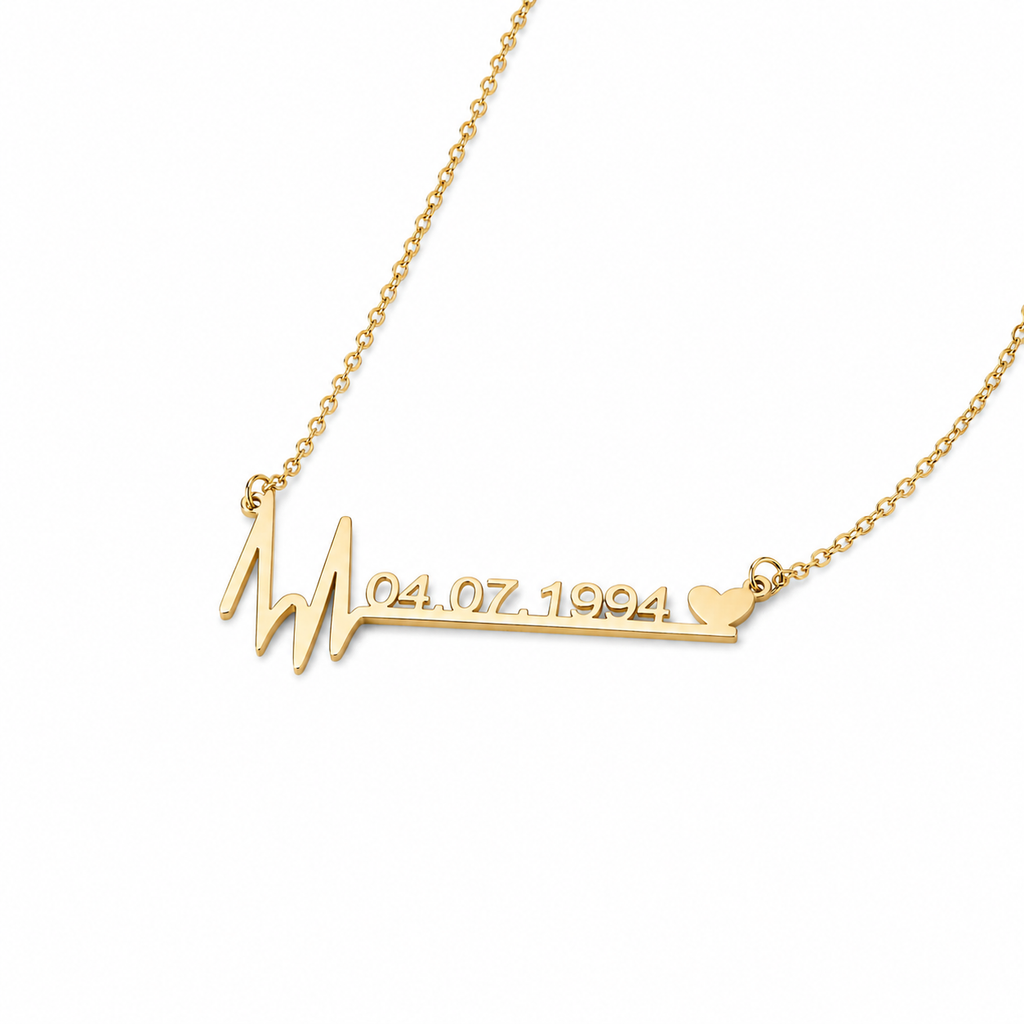 Custom Heartbeat Necklace