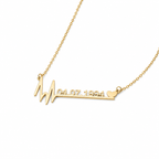 Custom Heartbeat Necklace