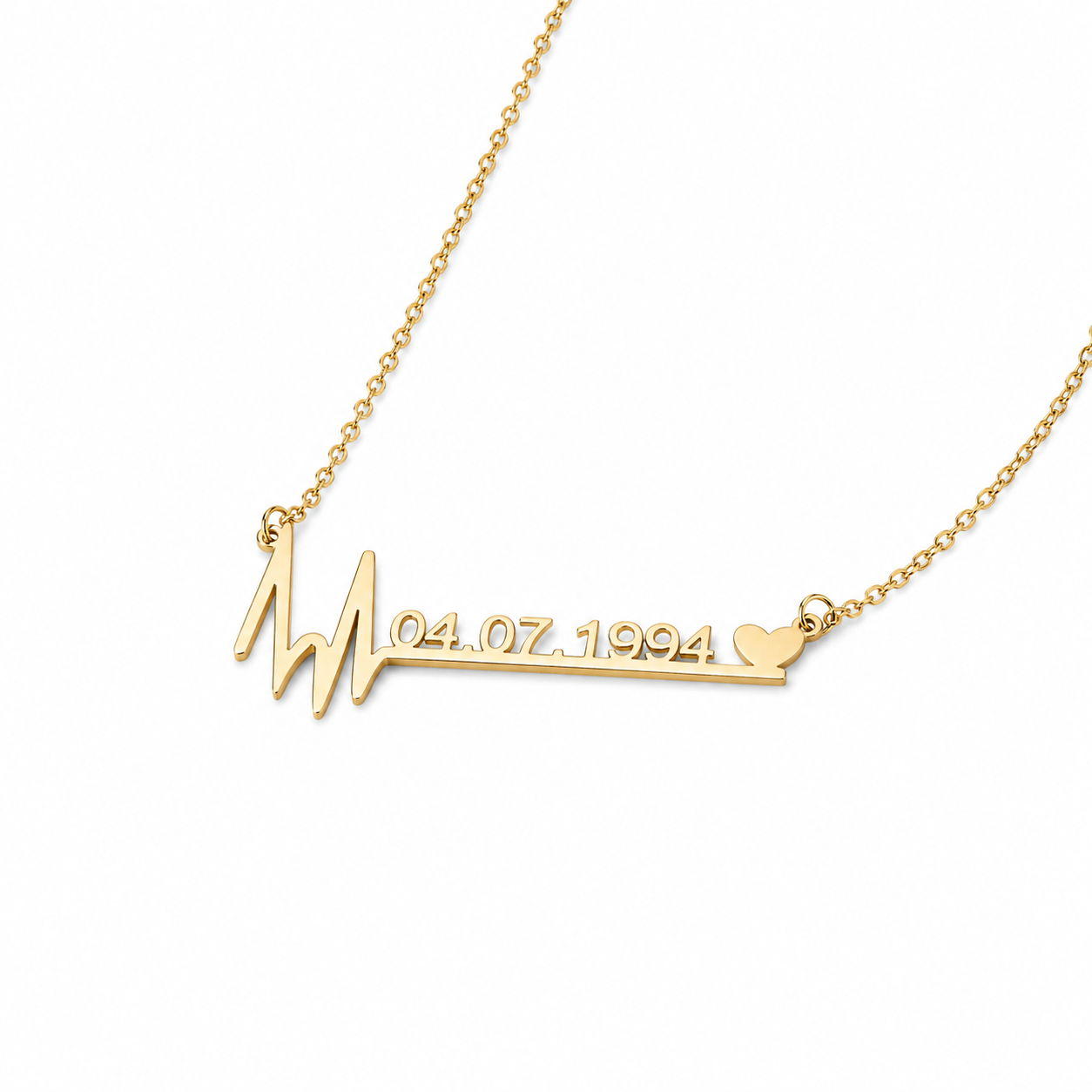 Custom Heartbeat Necklace